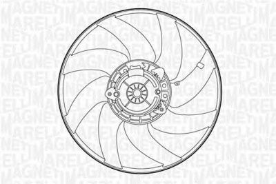 MAGNETI MARELLI 069422422010 -  Вентилятор, охлаждение двигателя